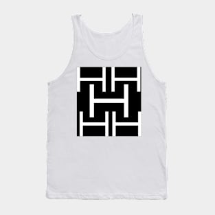 letter H 2 Tank Top